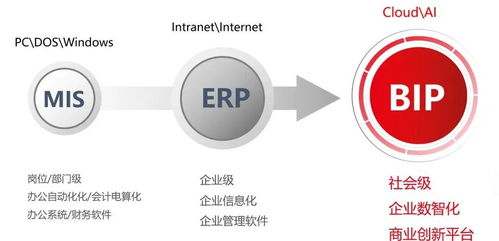 从信息化到数智化,从erp到bip 用友bip使能数字经济发展